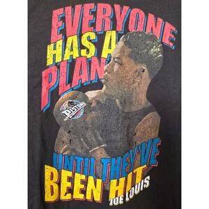 Mitchell & Ness Mens XL Detroit Pistons Joe Louis NBA Boxing Shirt NWT NEW